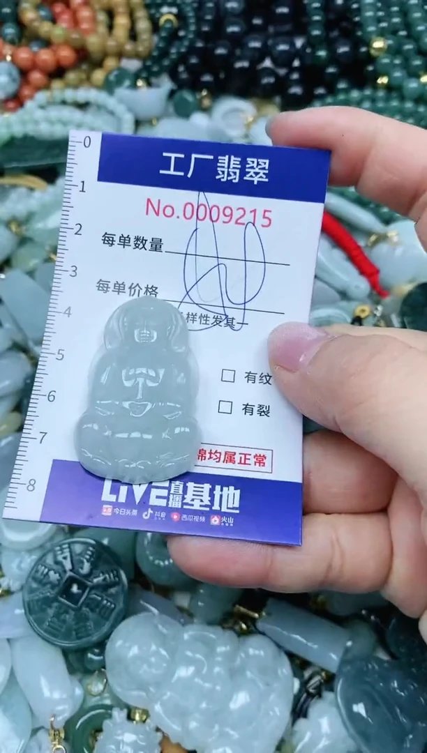 【闪购商品】翡翠吊坠(不含链)未镶嵌翡翠
