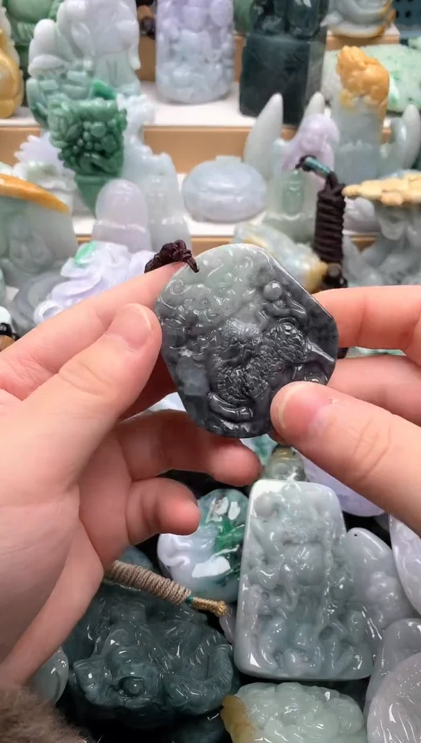 吊坠(不含链)未镶嵌翡翠1