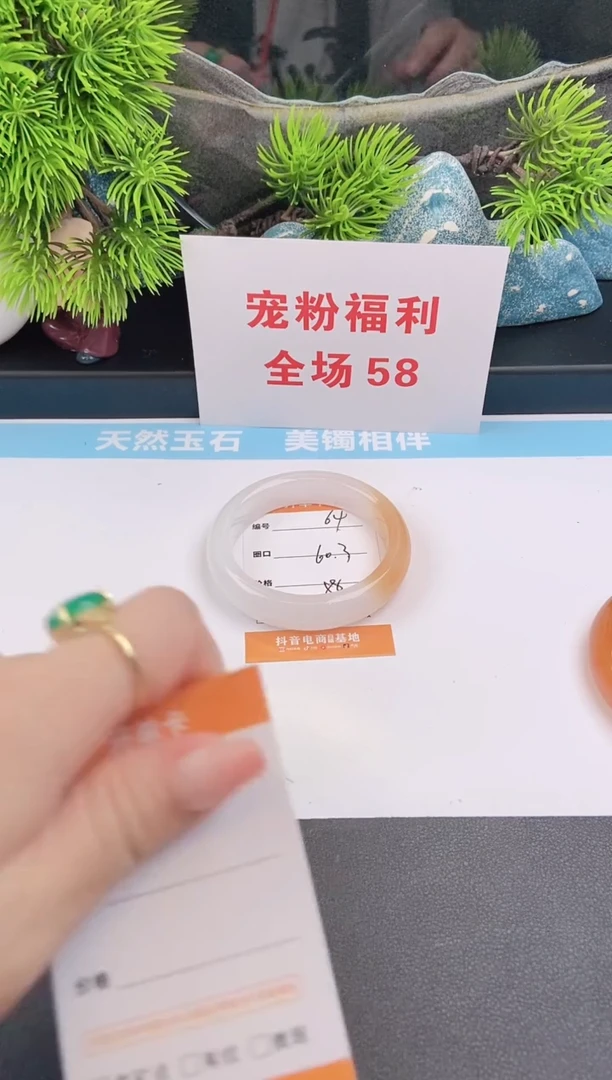 未镶嵌手镯石英质玉64