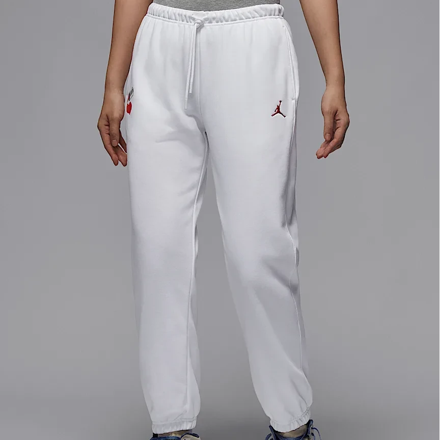 NIKE/耐克【可自提】官方正品AJ女子新款白色休闲运动裤 IB5604-100