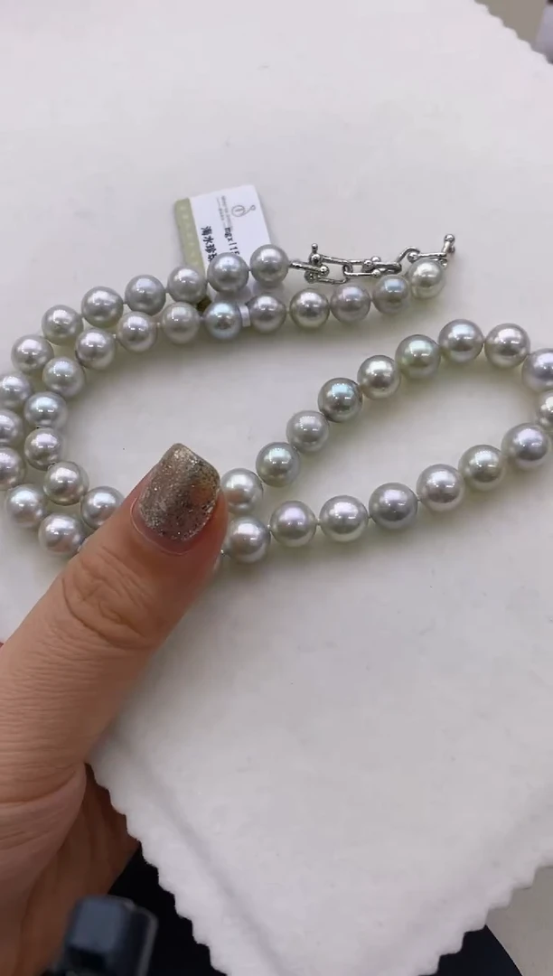 未镶嵌海水珍珠项链138  8-9mm
