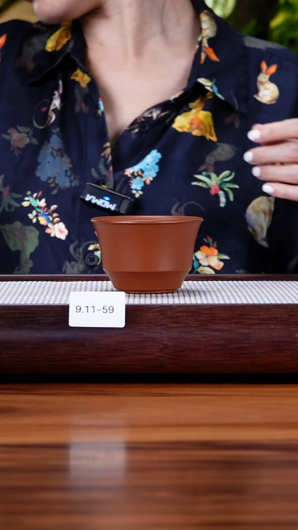 茶壶紫砂9.11-59朱泥 主人杯