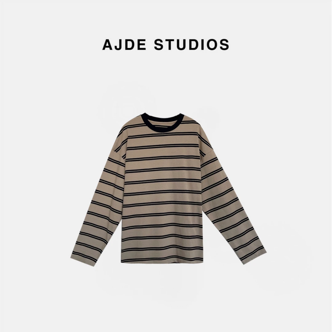 AJDE｜美式街头大循环长袖T01