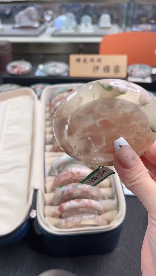 未镶嵌手镯石英质玉尘*丷圈口（赠品镯心）