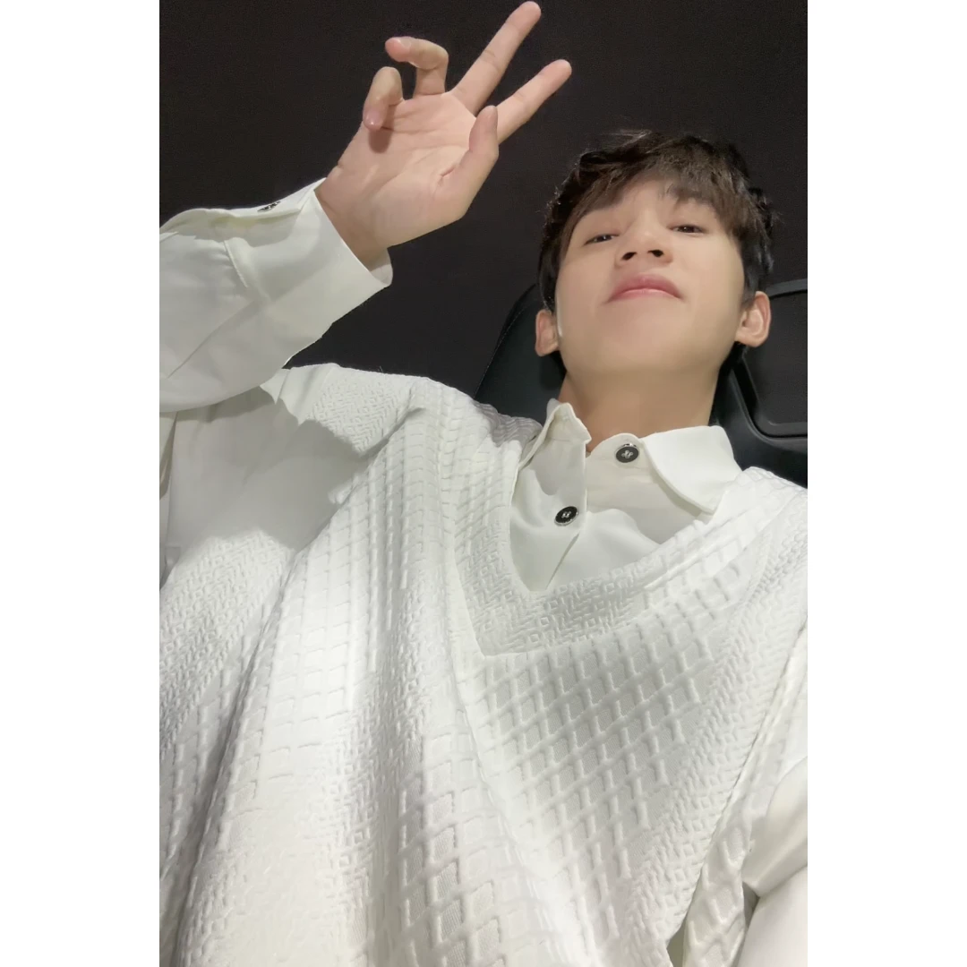 聪明陈 cleanfit风格假两件长袖遮肚腩衬衫男潮宽松上衣20067