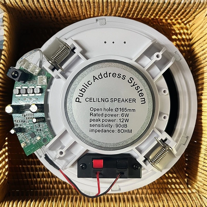 天花吸顶无边框蓝牙全频喇叭扬声器