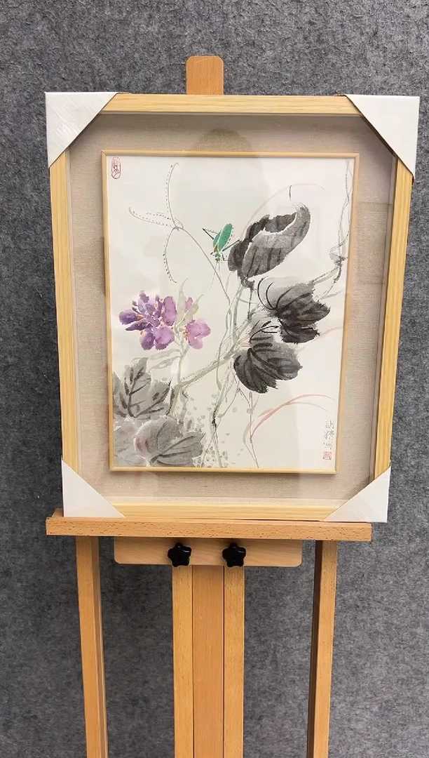 国画邹训精-1平尺-国画作品