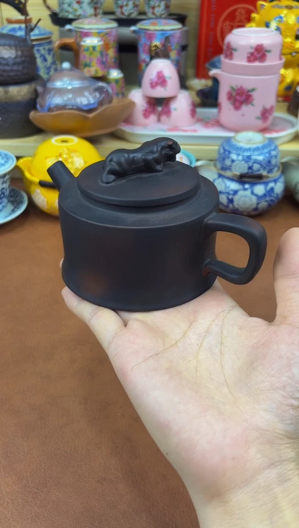 陶瓷茶具摆件旅行套组