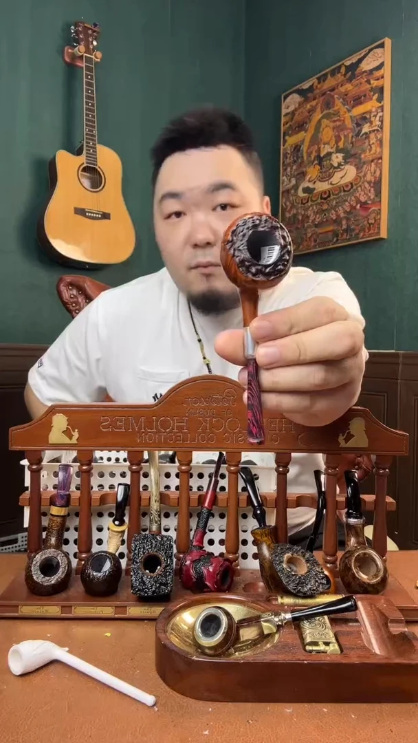 石楠木木雕款意大利进口石楠木烟斗