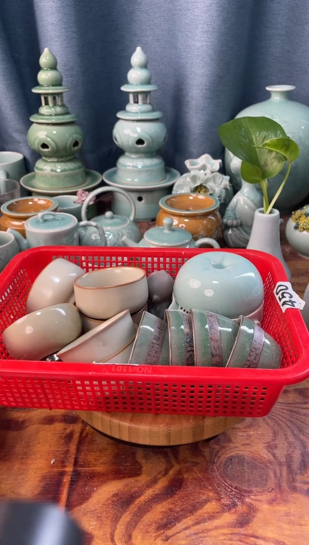 450慧语瓷坊 龙泉青瓷大促