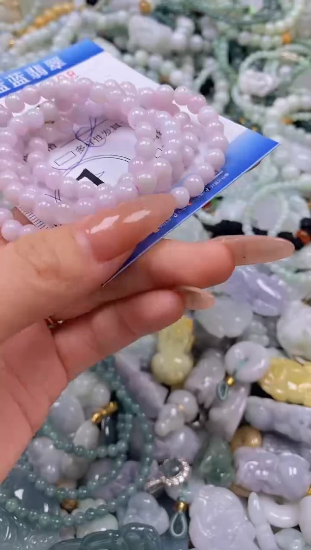 翡翠未镶嵌颈饰闪购0291308多样性发其一