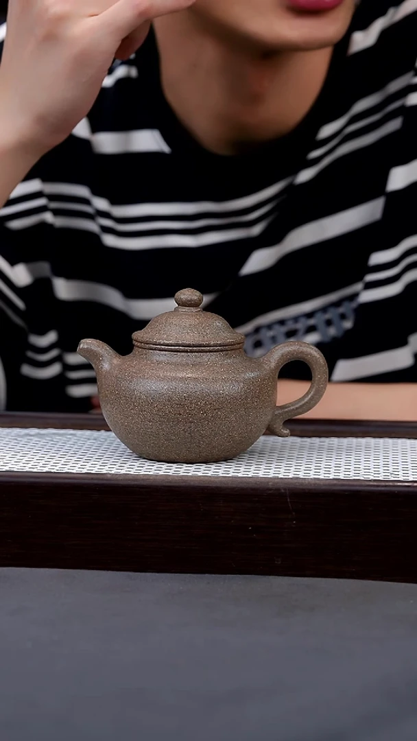 茶壶紫砂段泥莲子