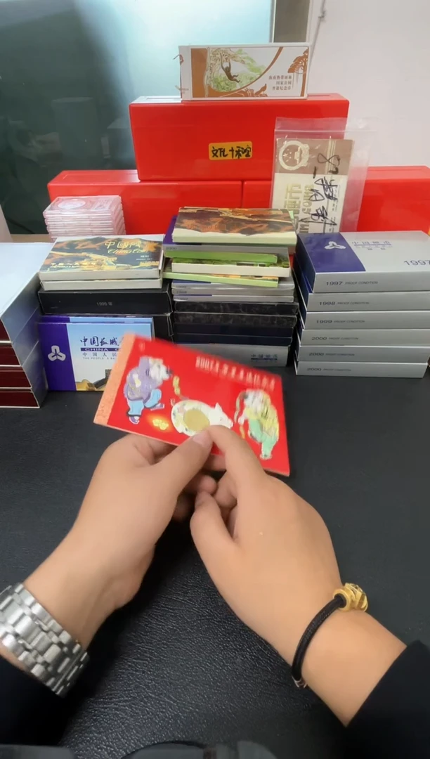 其他普通金属猪年生肖纪念币卡册（微瑕）