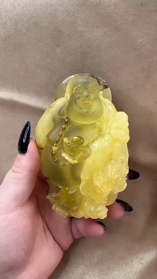 琥珀颈饰未镶嵌吊坠