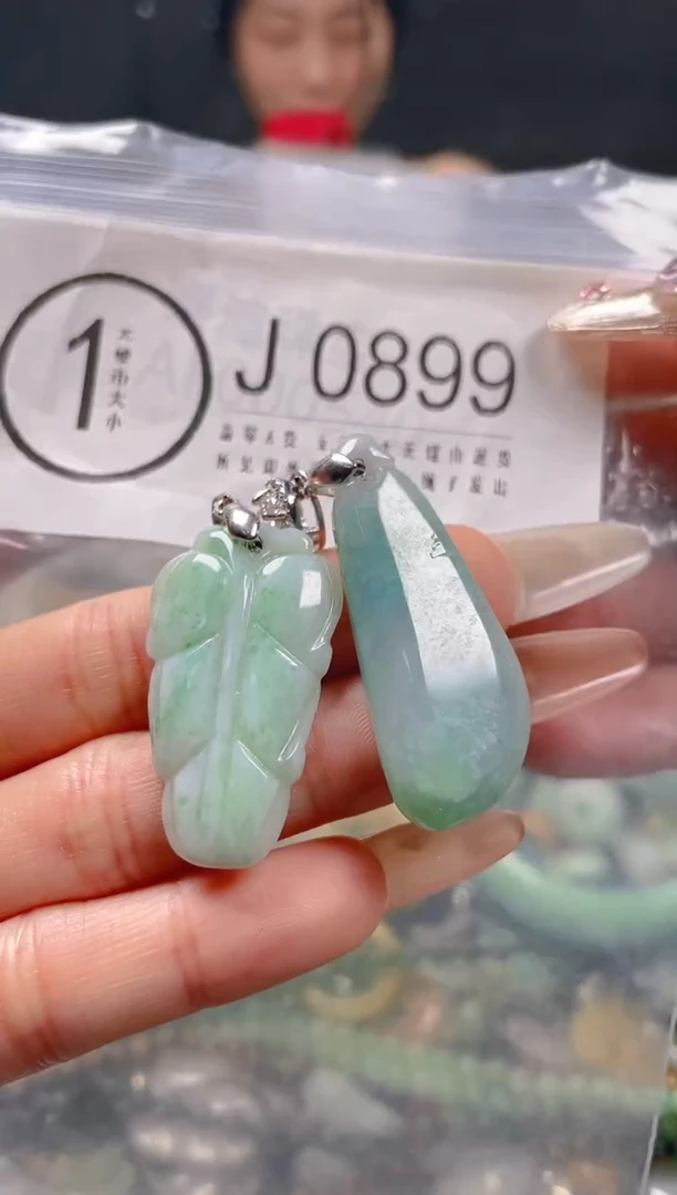 【闪购商品】翡翠颈饰未镶嵌/J/翡翠A货一图一物