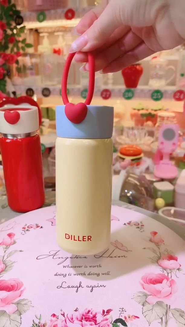 摆件品质好发货快放心拍！保温杯黄色