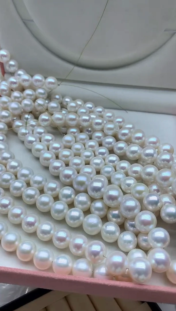 颈饰银S925镶嵌淡水珍珠项链多样性发其一