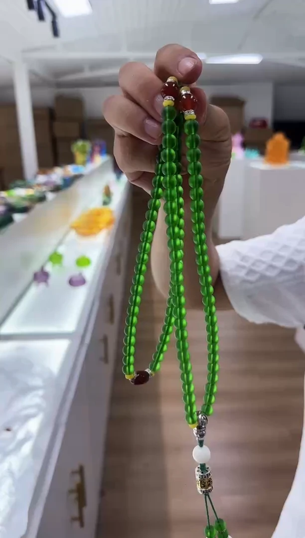 手工艺品琉璃古法琉璃绿色