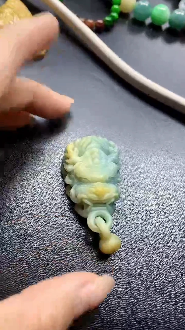 颈饰未镶嵌翡翠天然缅甸翡翠a货