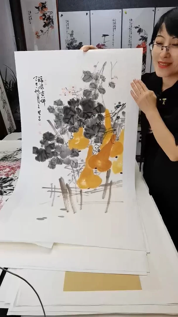 福禄吉祥100*50cm