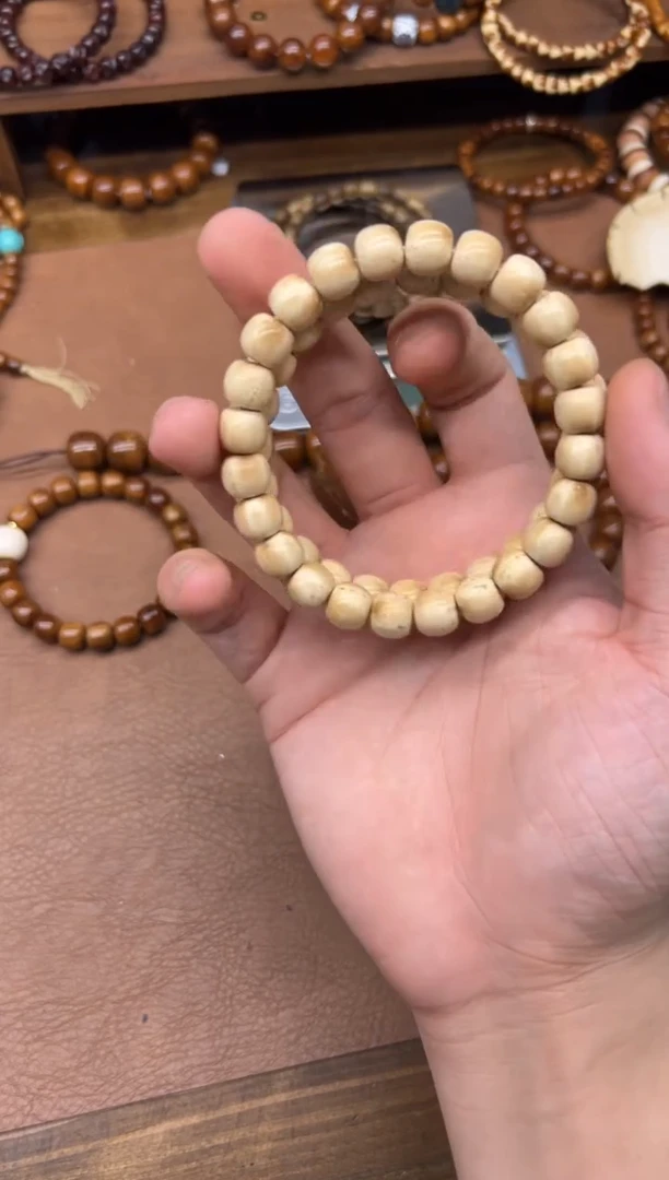 紫金鼠手串白皮实心老型卡10