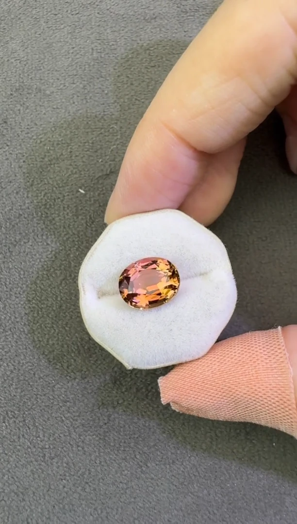 未镶嵌珠宝半成品碧玺3.12ct