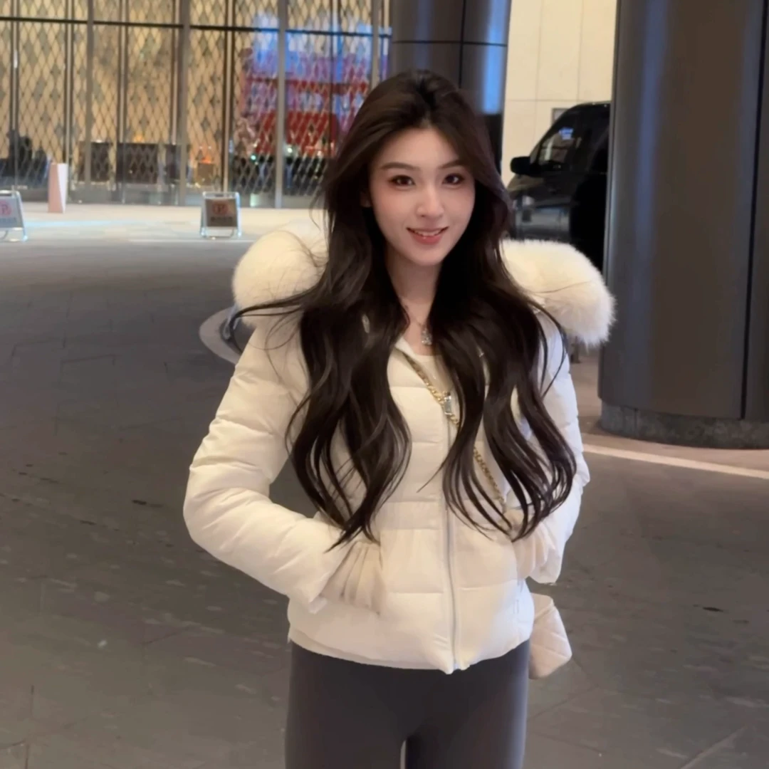 《祖尔美》“小腰精”全员自留！轻薄款 羽绒显瘦收腰羽绒服90白鸭绒