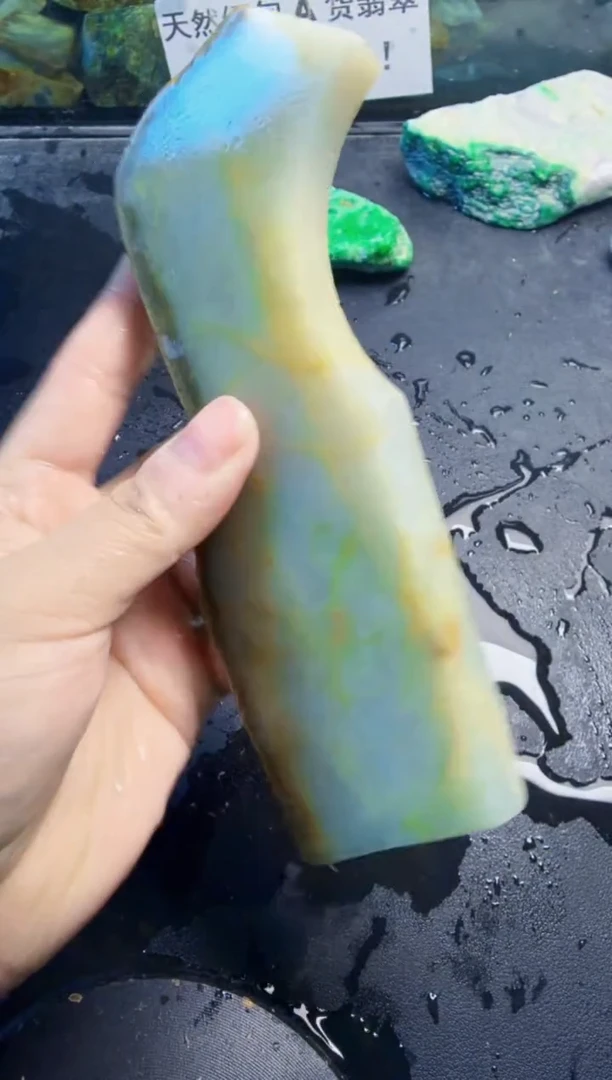 未镶嵌挂件翡翠天然翡翠023