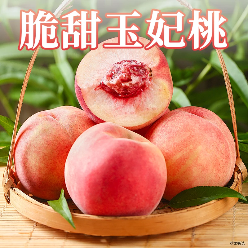 肥城川岛水蜜桃大果桃现摘现发甜桃好吃正宗放软可扒皮吃顺丰包邮