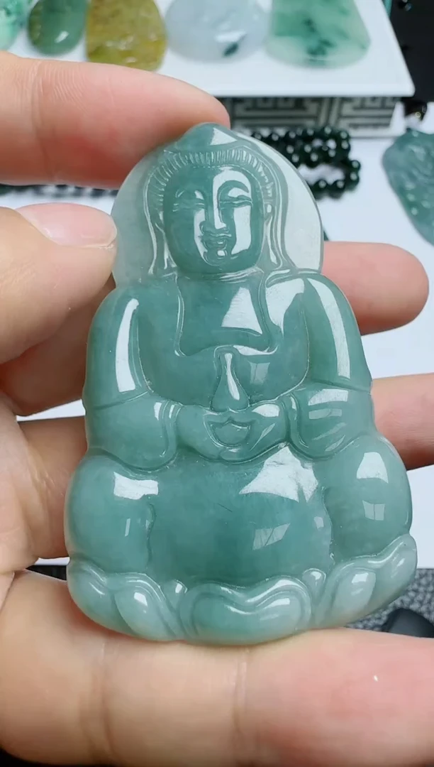 【闪购商品】翡翠吊坠(不含链)未镶嵌1