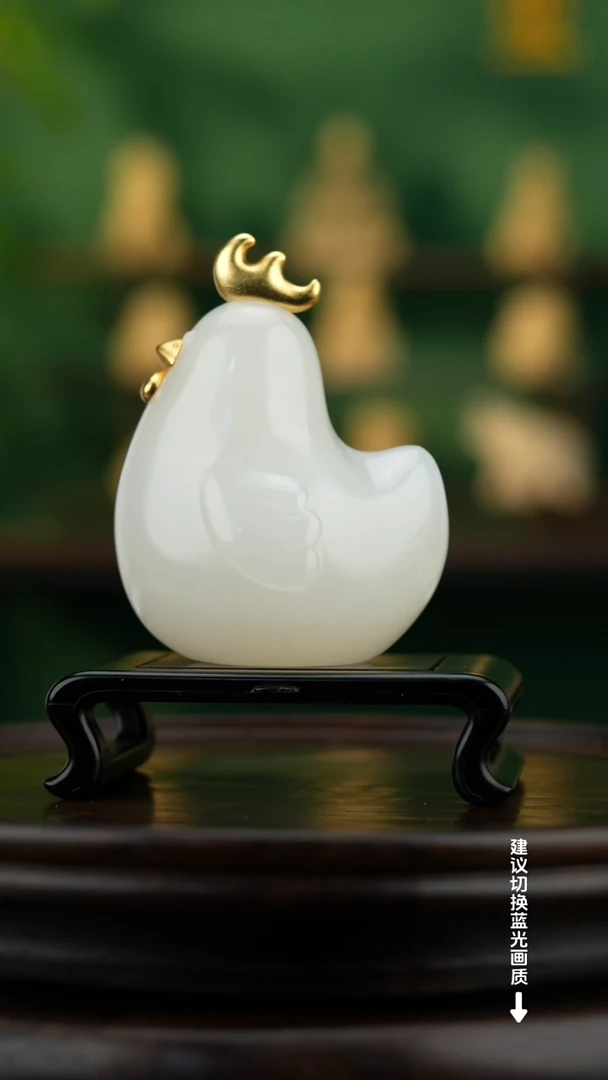 玉【大吉大利】天然玉石摆件