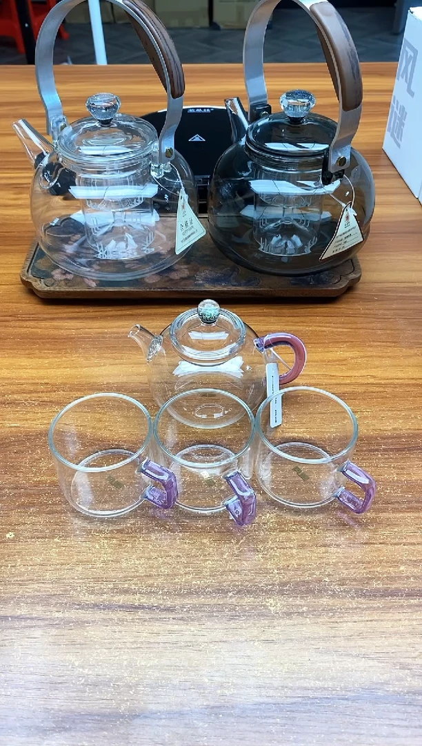 风谜/璀璨樽悦壶浅紫色+臻悦杯浅紫色