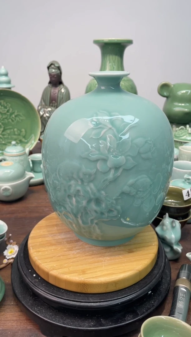 纯手工  慧仙青瓷 龙泉青瓷大促