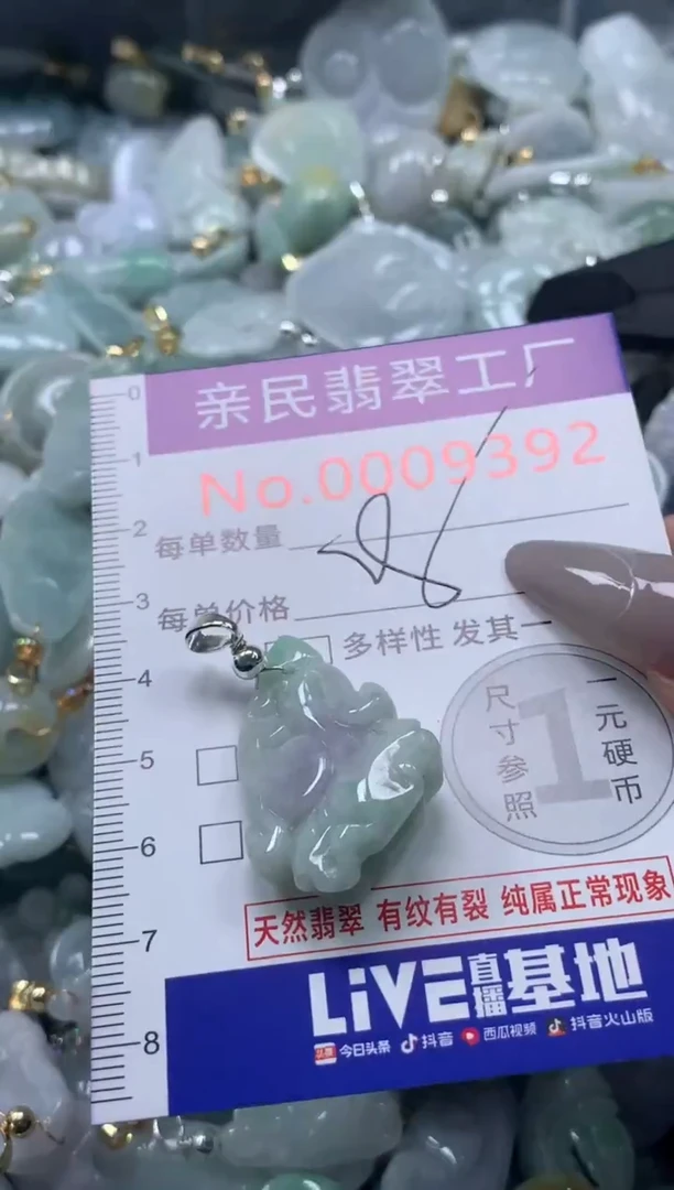 颈饰未镶嵌翡翠9392