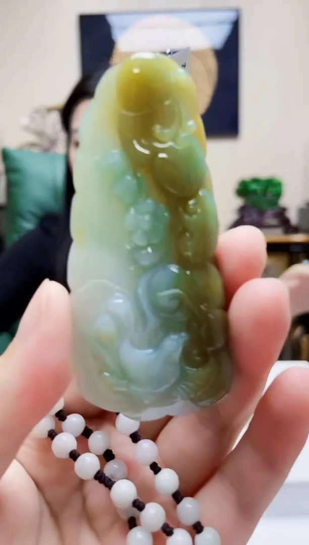未镶嵌定制翡翠吊坠77