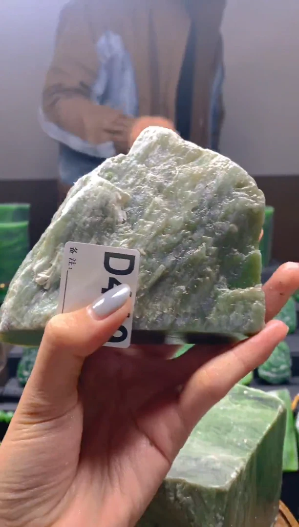 未镶嵌和田玉珠宝半成品1