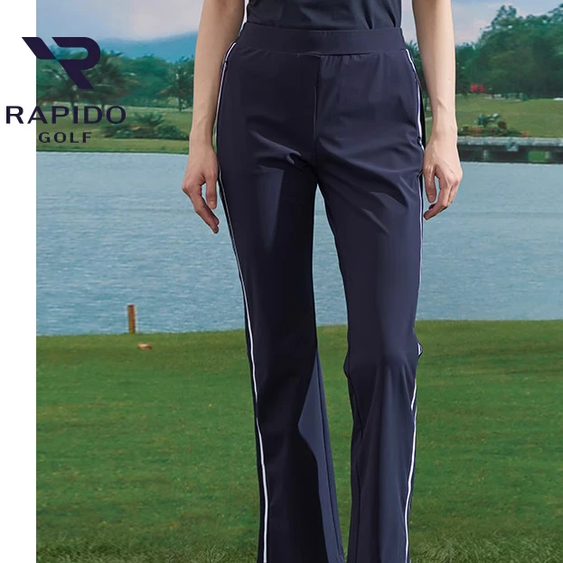 【新品】RAPIDO雳霹道2025年春夏女高尔夫GOLF喇叭裤长裤VP5378C50