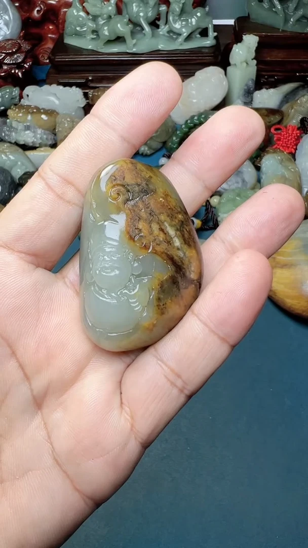 未镶嵌和田玉挂件0