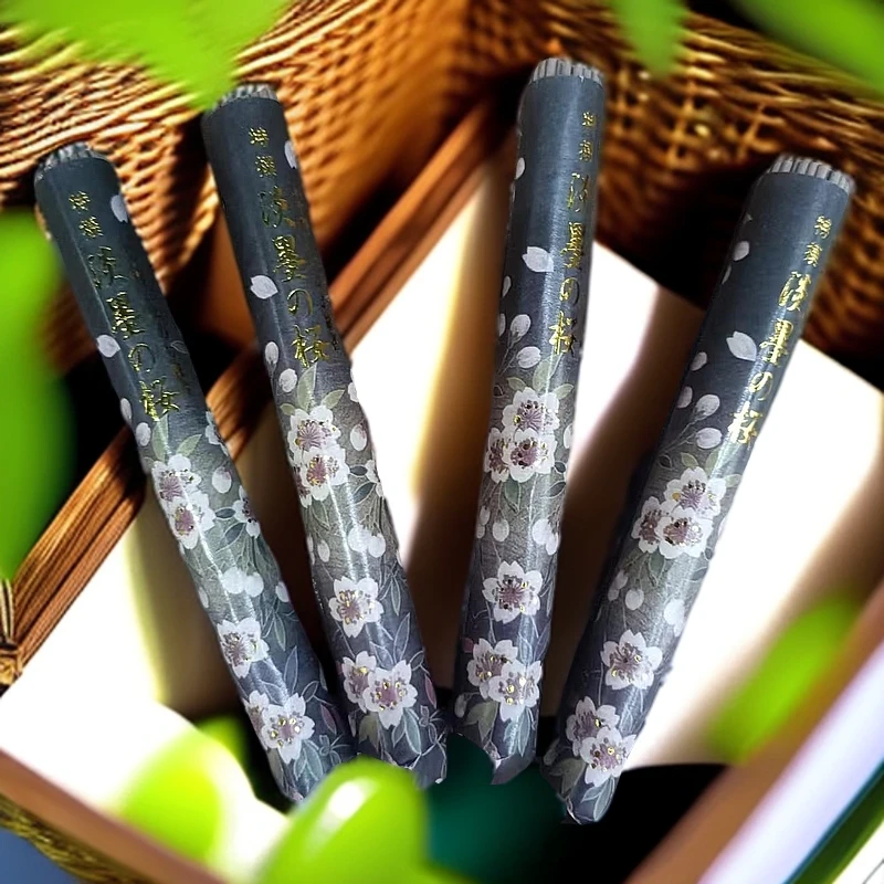 海外舶来品日本产香堂宇野千代淡墨之樱樱花味高端天然线香