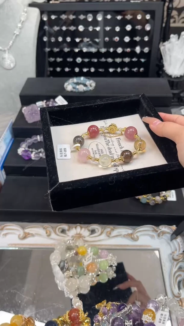 【闪购商品】水晶手链未镶嵌天然水晶 多样性发货