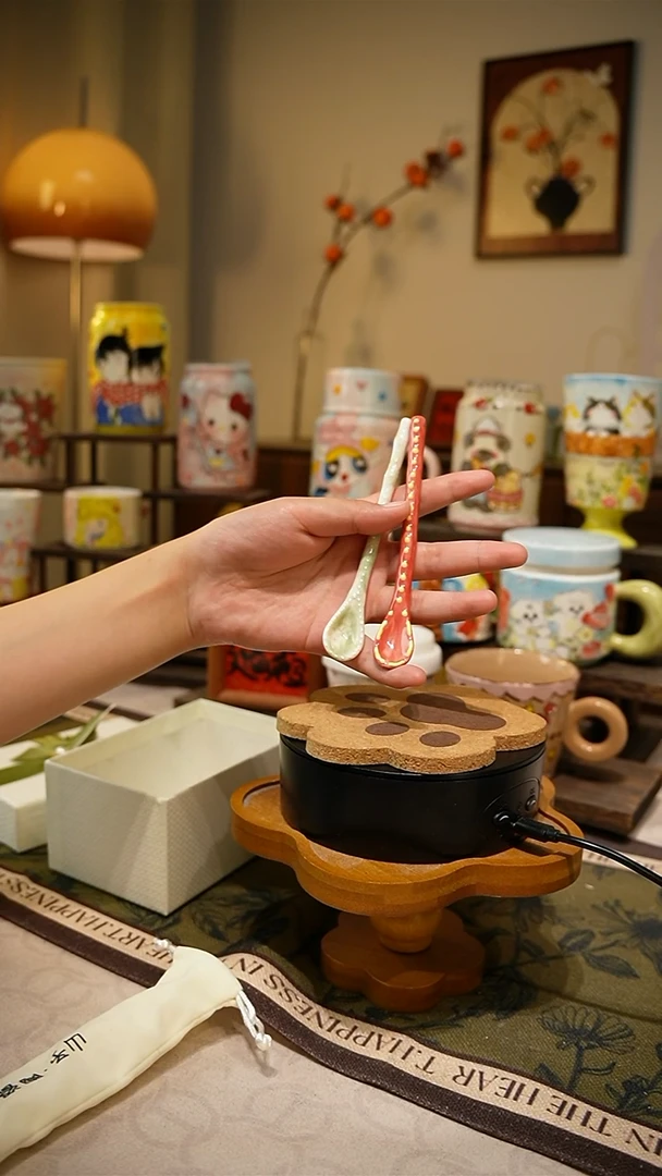 陶瓷【不带盒子】822高温釉下彩