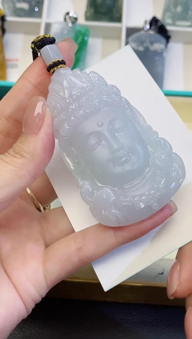 颈饰未镶嵌翡翠缅甸天然翡翠