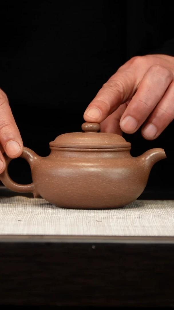 茶壶紫砂老段仿古