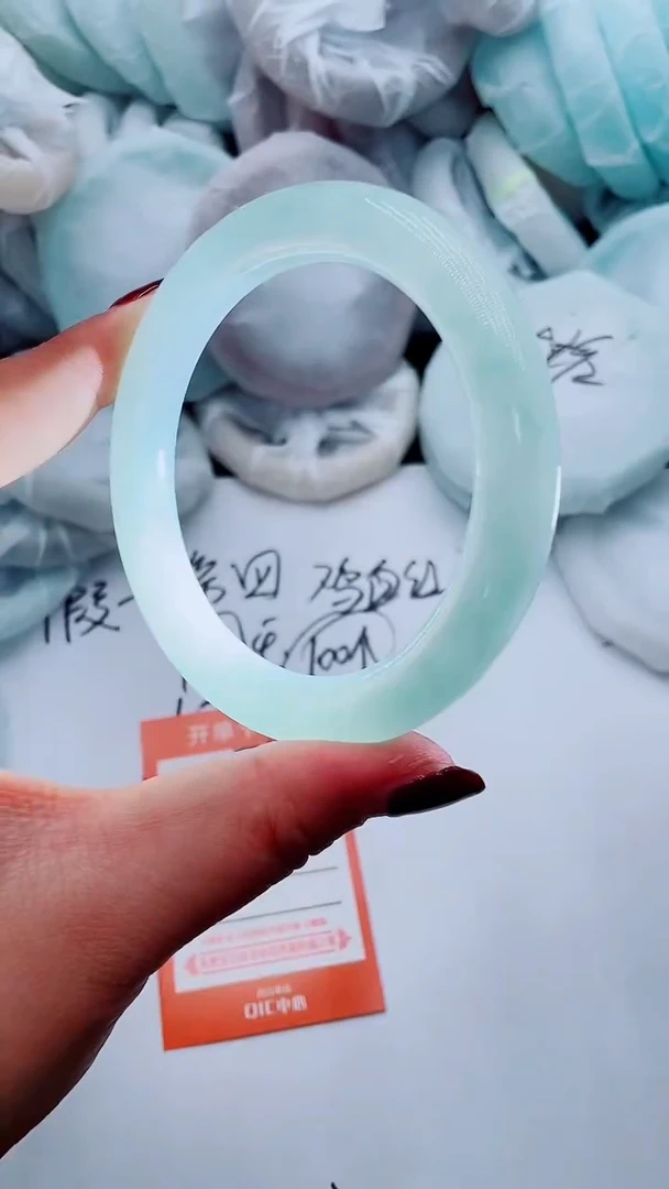 【闪购商品】石英质玉手镯未镶嵌T65-63-64