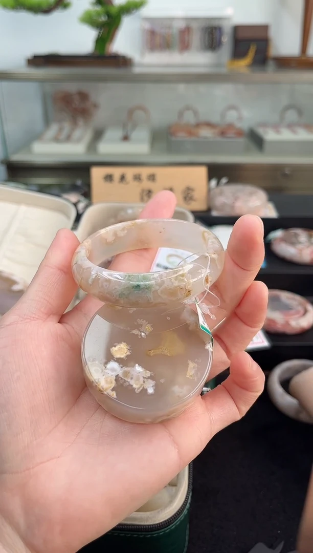 未镶嵌手镯石英质玉53圈口（赠品镯心）36658161