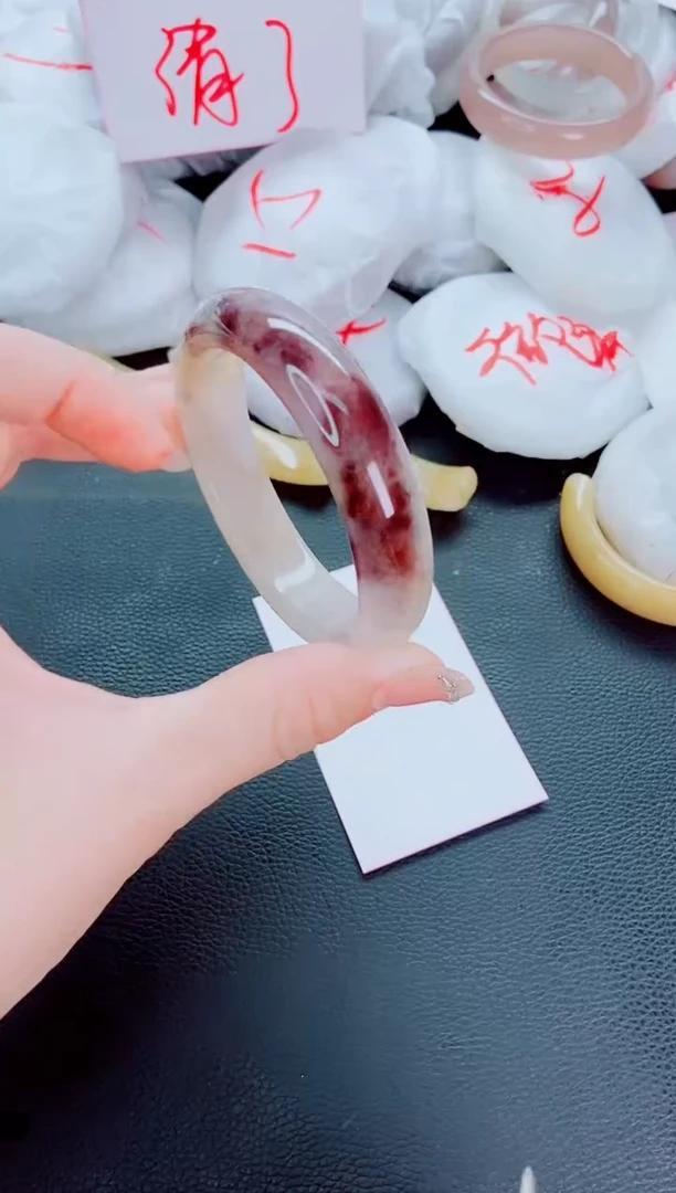 石英质玉手镯未镶嵌H212-57-58