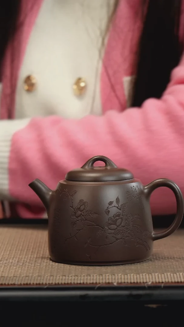 【闪购商品】紫砂茶壶老紫泥言念