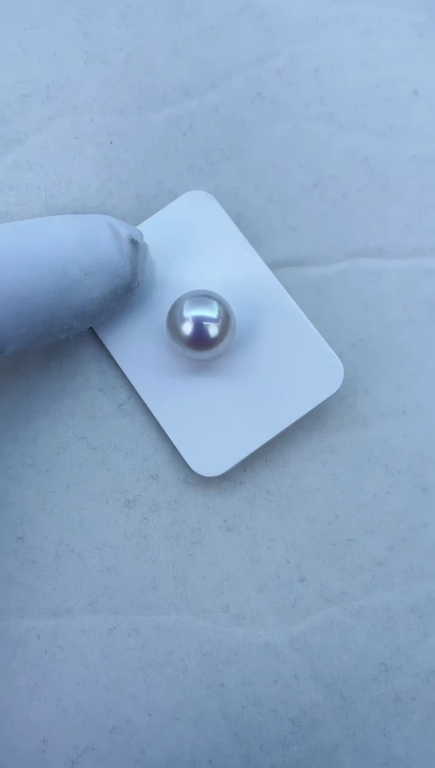 【闪购商品】海水珍珠颈饰未镶嵌澳白裸珠13mm