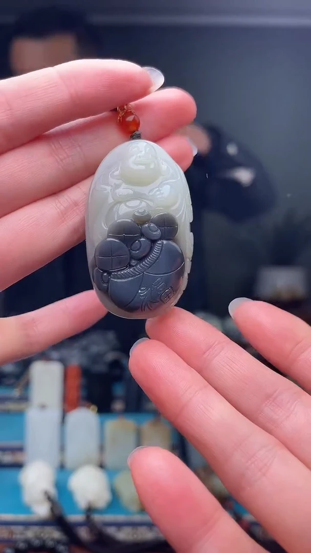 未镶嵌和田玉挂件1