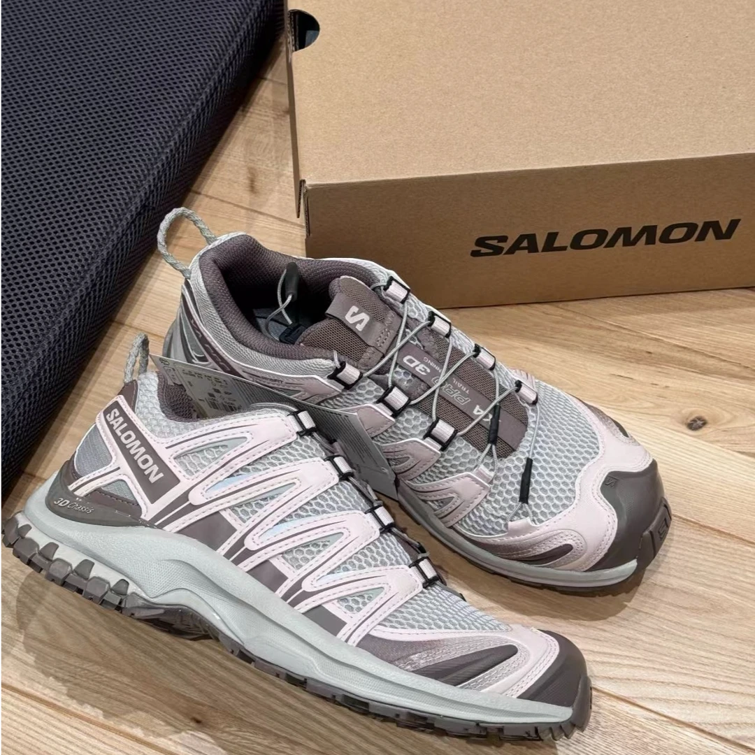 SALOMON/萨洛蒙Xa Pro 3D 男女同款棕银灰户外徒步运动鞋官方正品